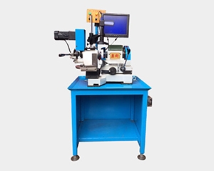 Image magnifying internal and external grinding machine